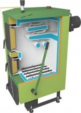 Купить Твердотопливный котел SAS UWG 12